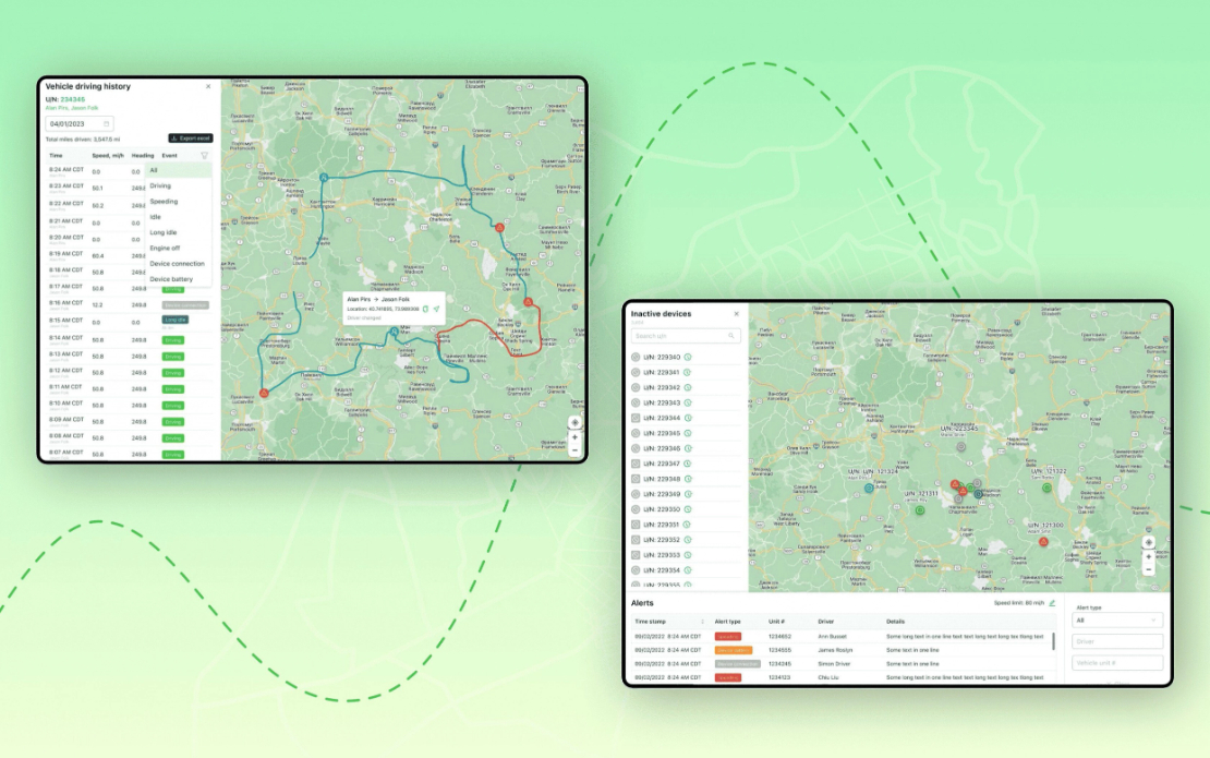 SafeRoute AI: Smart logistics solution for real-time truck tracking
