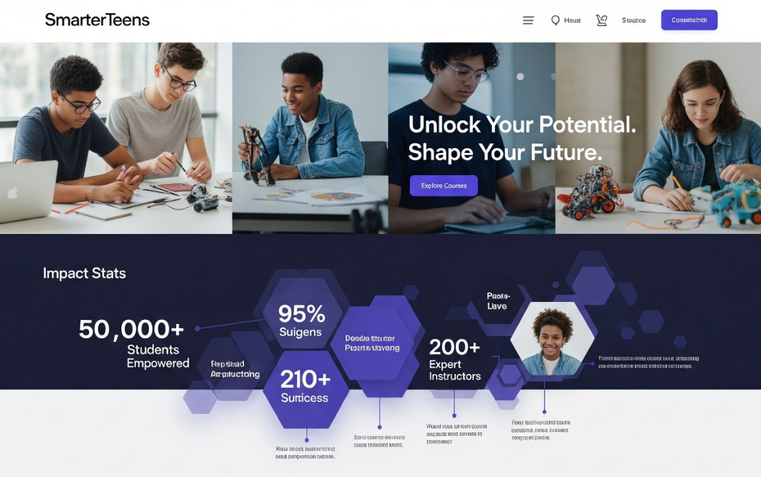 SmarterTeens – AI-Powered Educational Platform