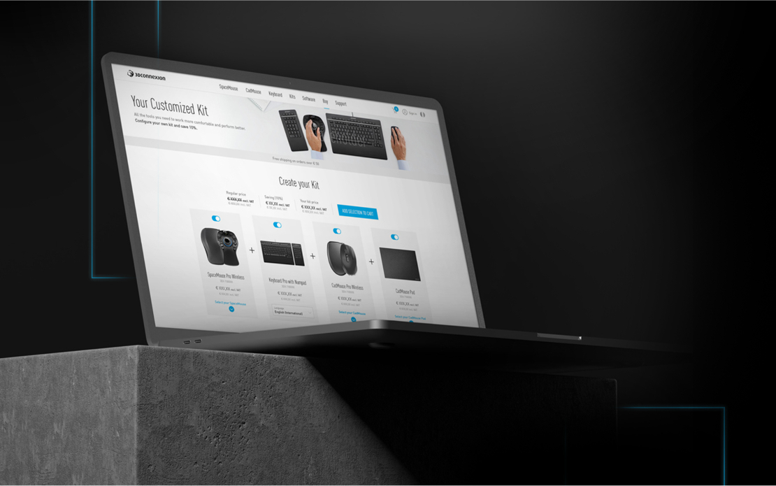 3dconnexion E-commerce