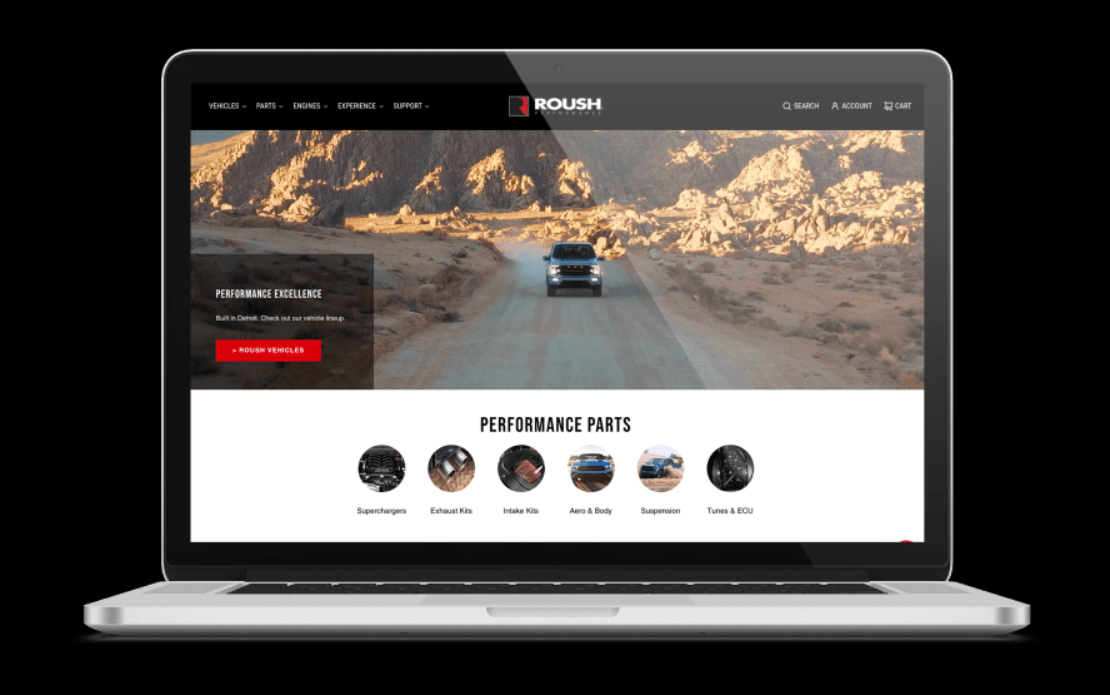 Roush Performance - Replatforming to Shopify Plus drives fast results