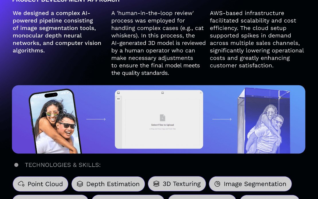 Crystal Clear Memories: Automating 2D to 3D Model Creation