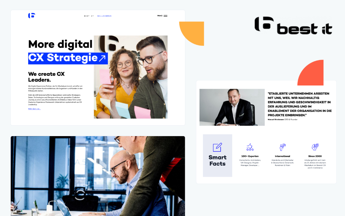 Best IT: An Ultra-Fast Custom Headless Website with Reusable Components for the IT Company