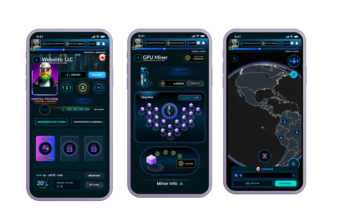 Webxotic - Bitcoin Empires