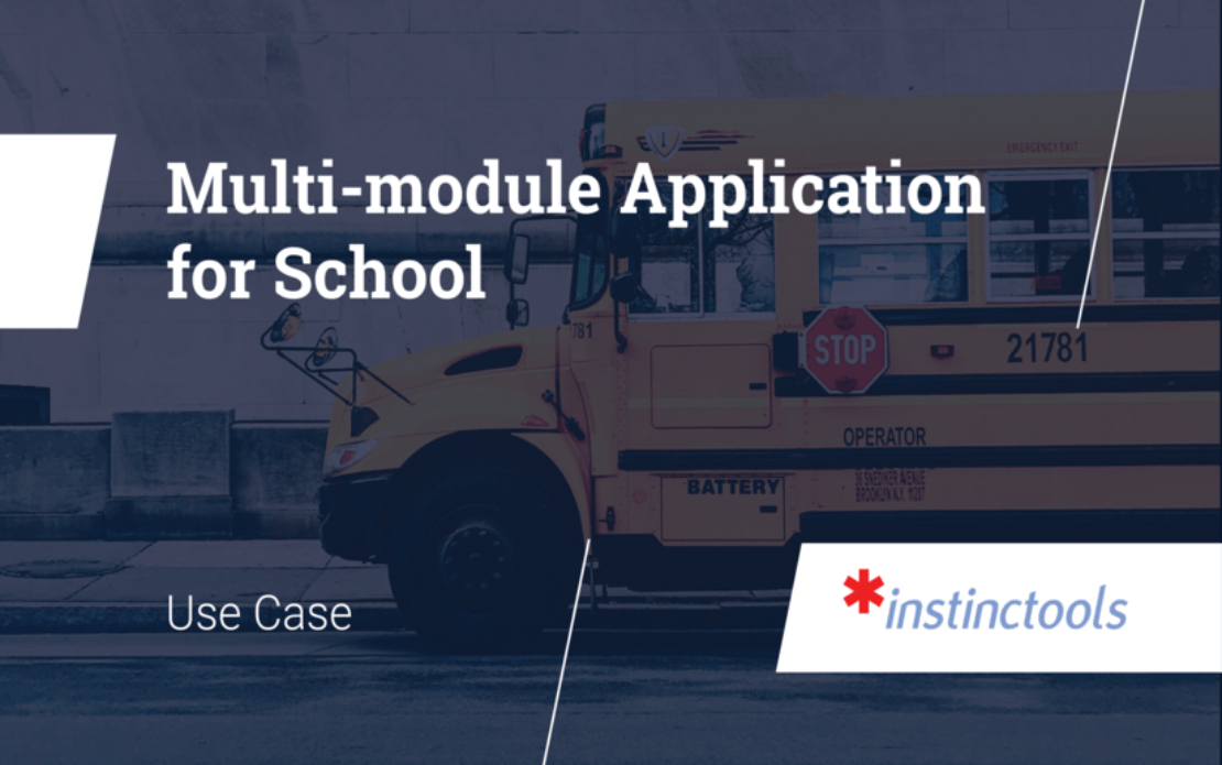 Multi-module app for school
