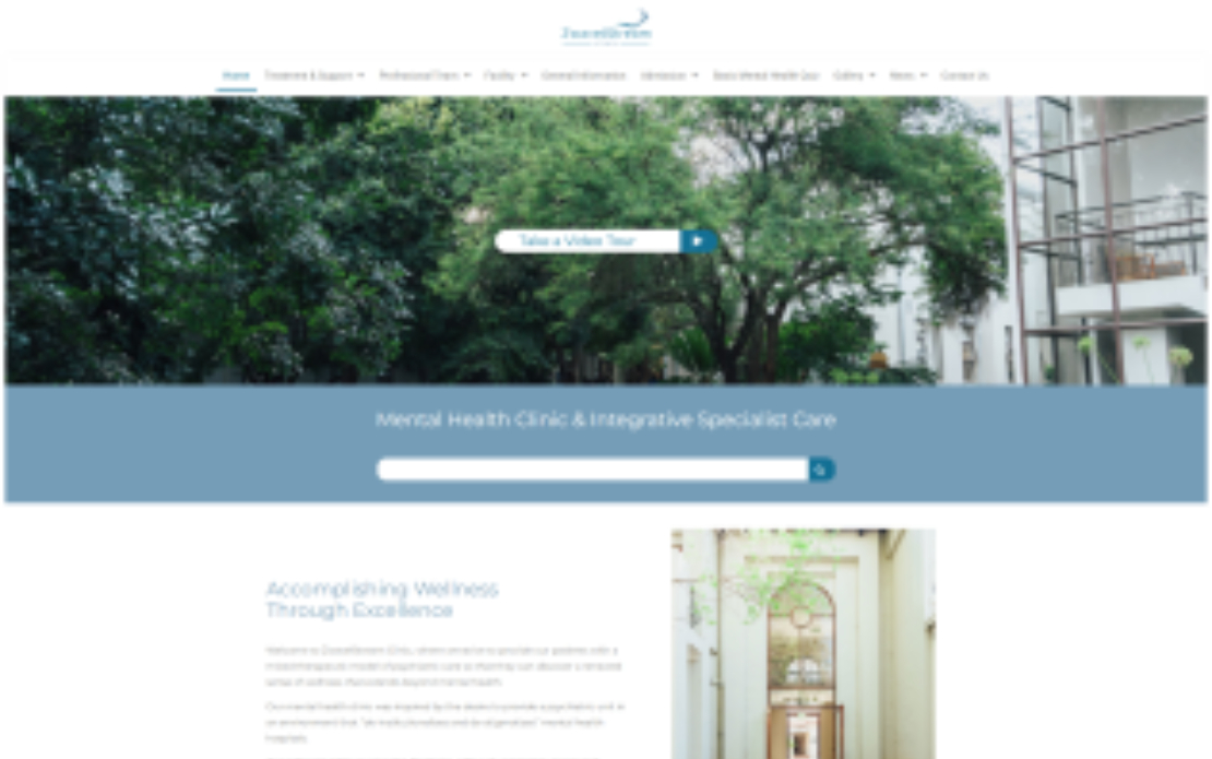 ZwavelStream Clinic - Website and digital marketing