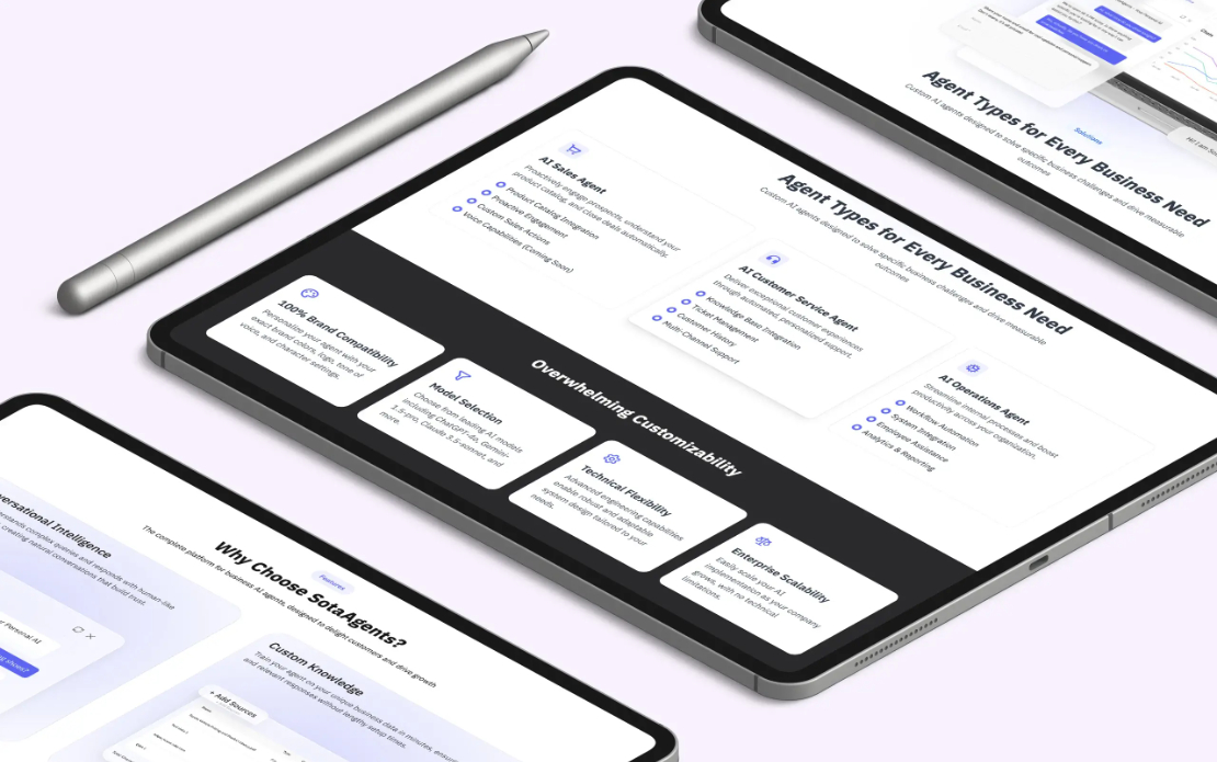 SotaAgents – GenAI Agents Product