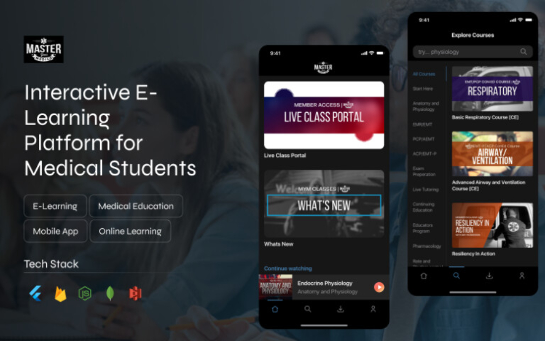 Master Your Medics | e-Learning App For Medical Practitioners