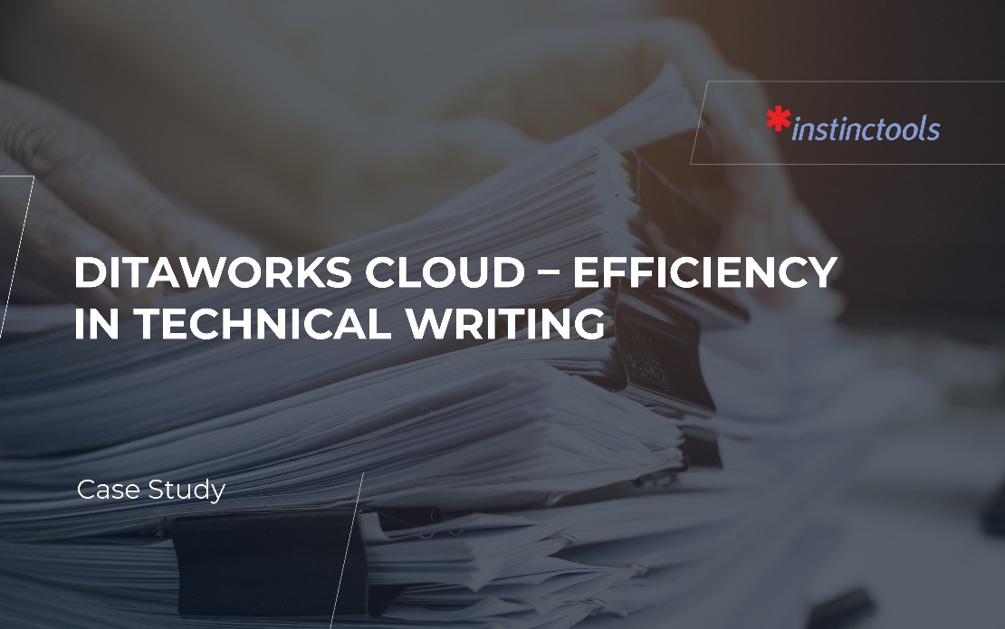 DITAworks Cloud – Efficiency in Technical Writing