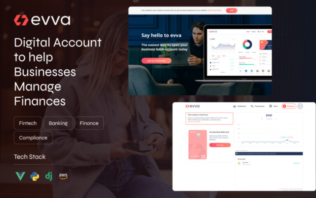 EVVA Financial I Digital Banking for Entrepreneurs