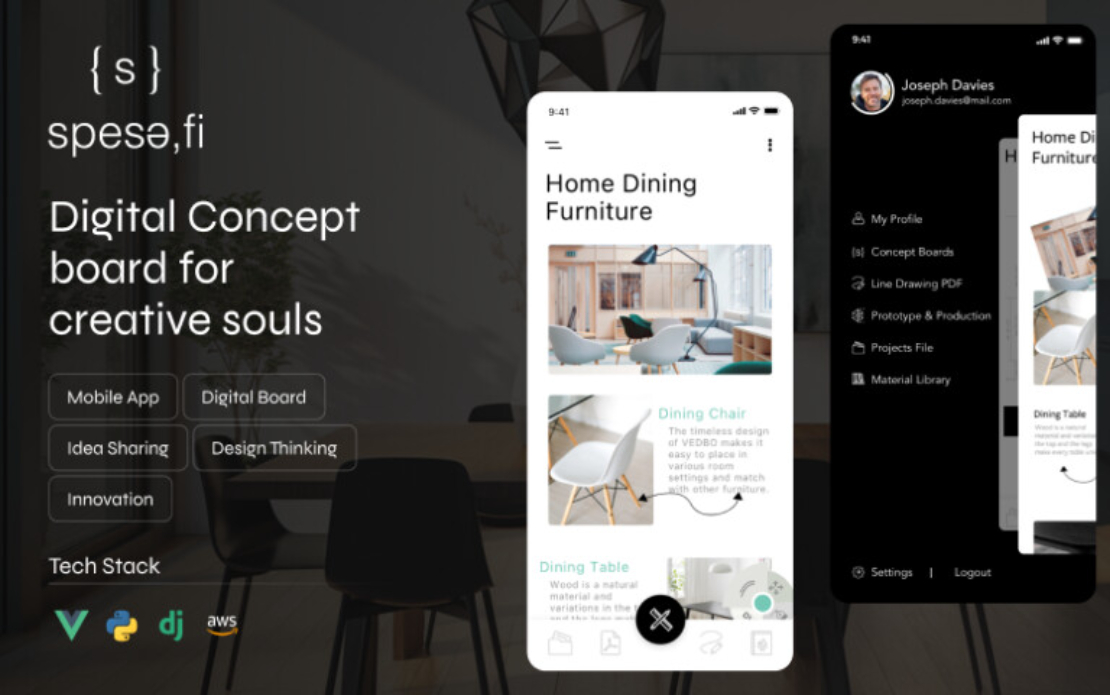 Spesefi | Digital Concept Board for Creative Souls