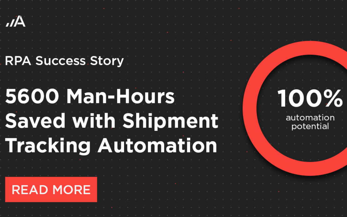 Fully Automated Shipment Tracking
