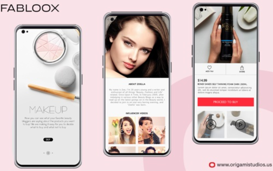 e-Commerce App For Cosmetics Industry | Fabloox