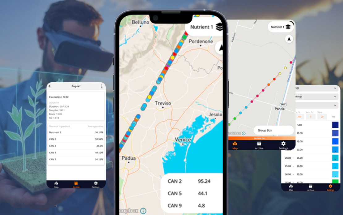 An IoT Application to Analyze Soil Composition