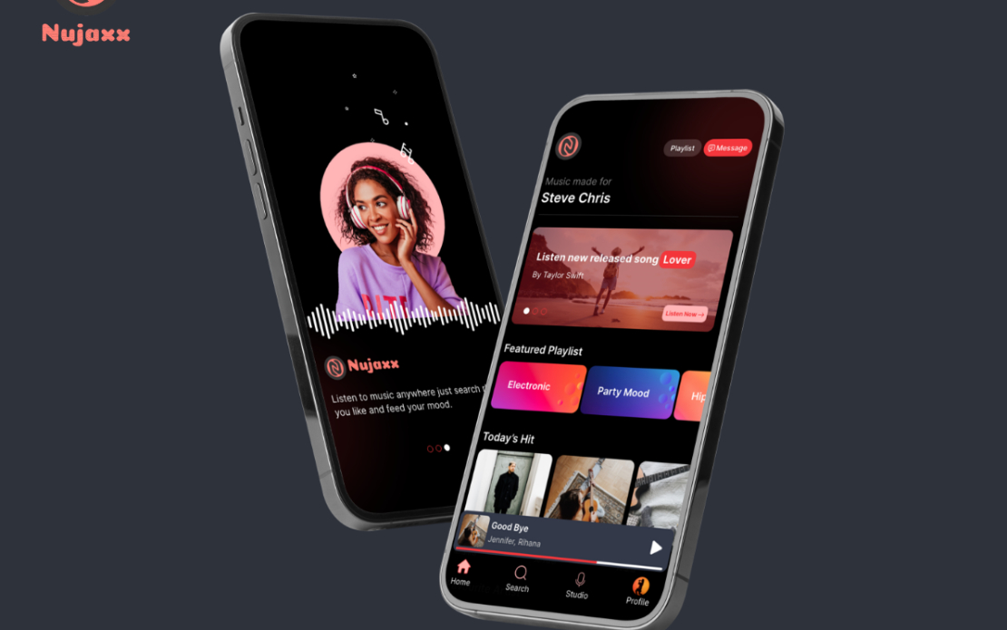 Nujaxx- Music Streaming App