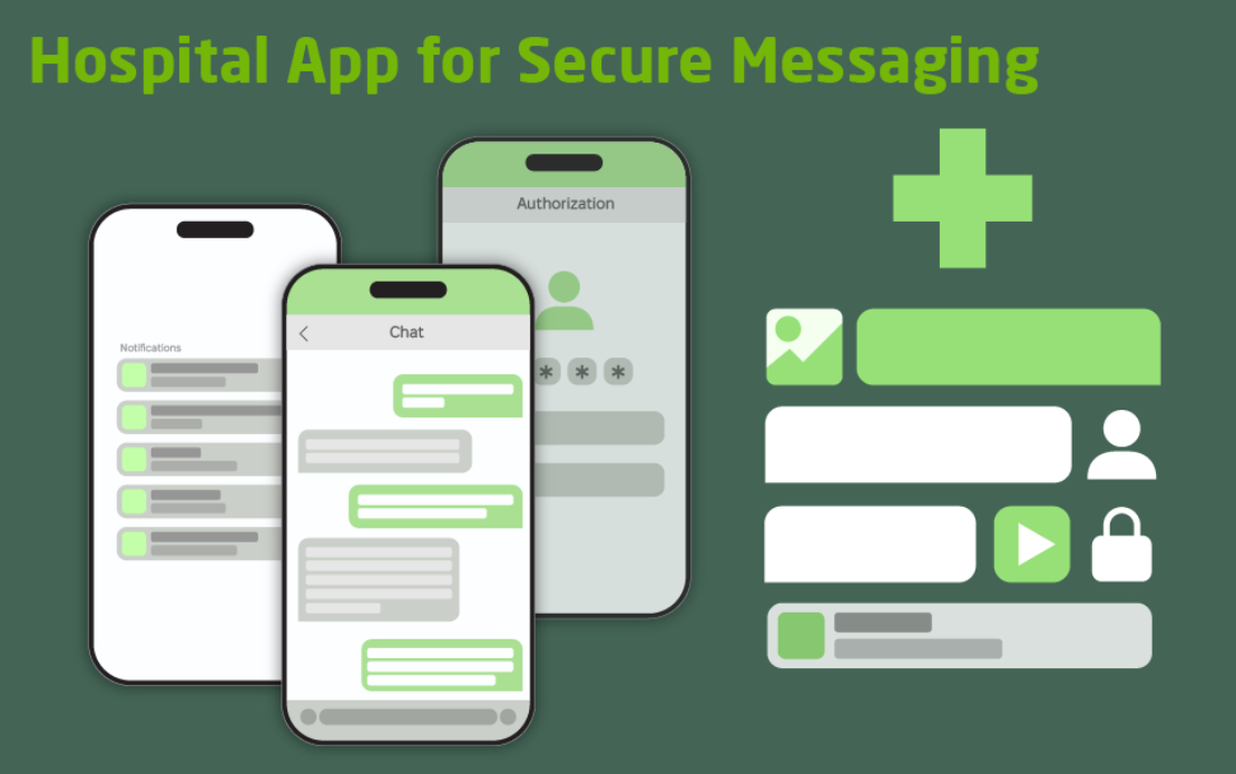 Hospital App for Secure Messaging