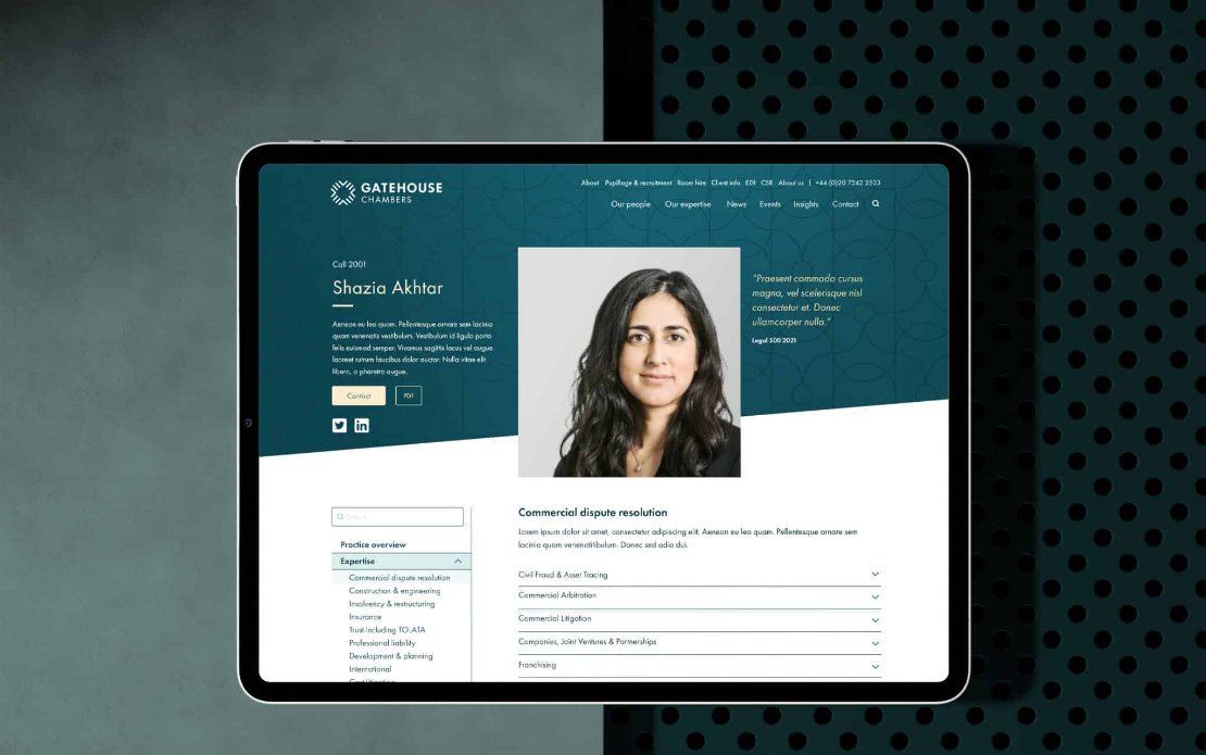 Barristers branding