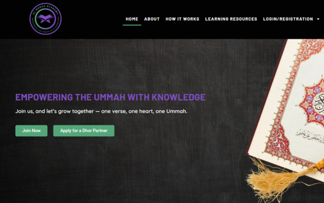 Al Nurah Qur’an Academy Global Learning Platform