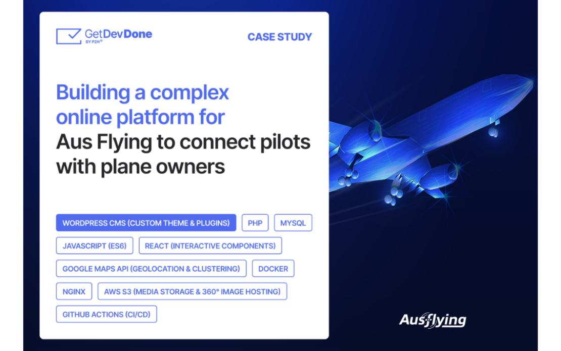 Building a Complex Online Platform for Aus Flying