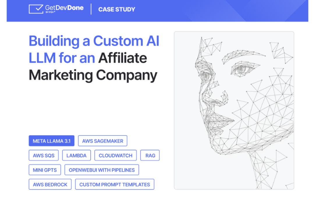 Custom AI LLM for an Affiliate Marketing Company