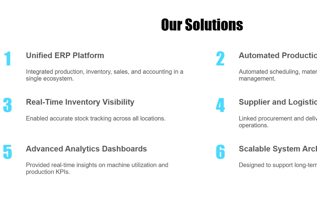 Odoo-Based Manufacturing Workflow Optimization for UK Manufacturers