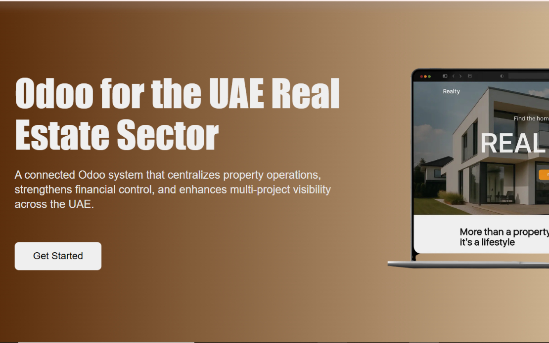 Odoo for the UAE Real Estate Sector