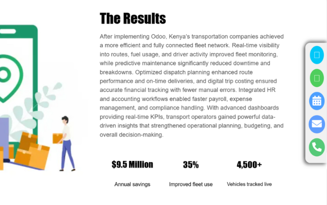 Odoo for Kenya Transportation Sector