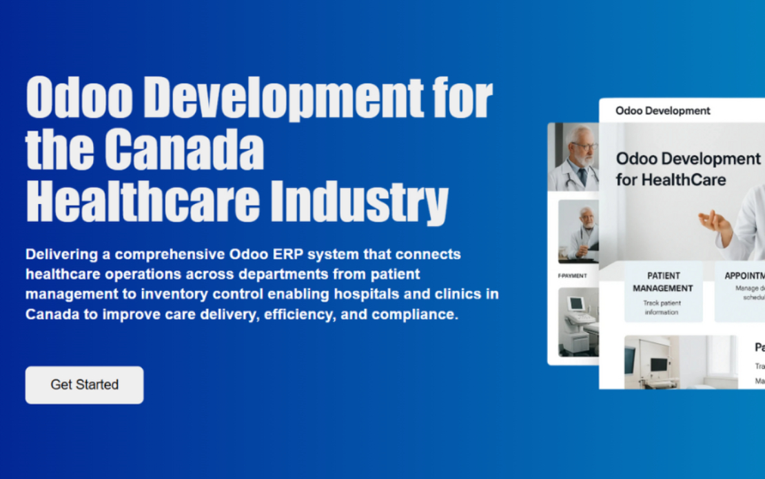 Odoo Healthcare Operations & Patient Management System for Canada