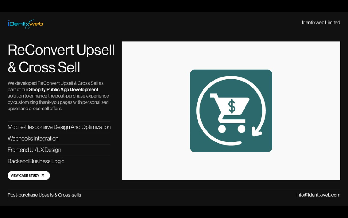 Reconvert Upsell & Cross Sell App