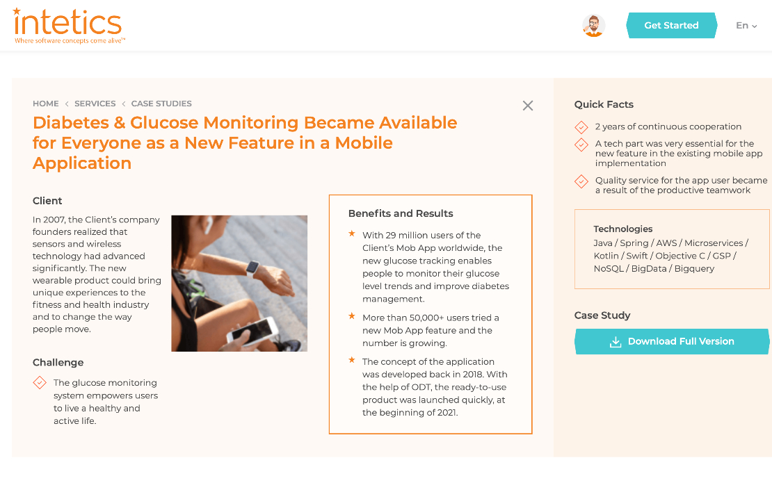 Diabetes & Glucose Monitoring Became Available for Everyone as a New Feature in a Mobile Application
