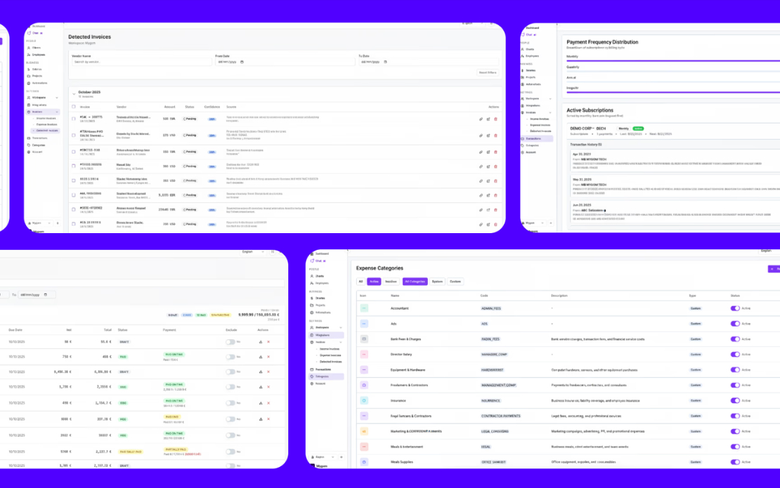 Automating Invoice Management