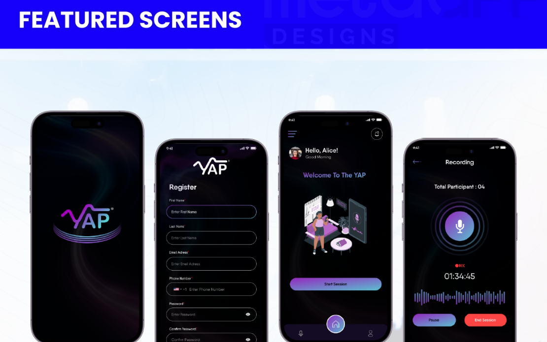 Yap App (Virtual Meeting  & Insight Platform)