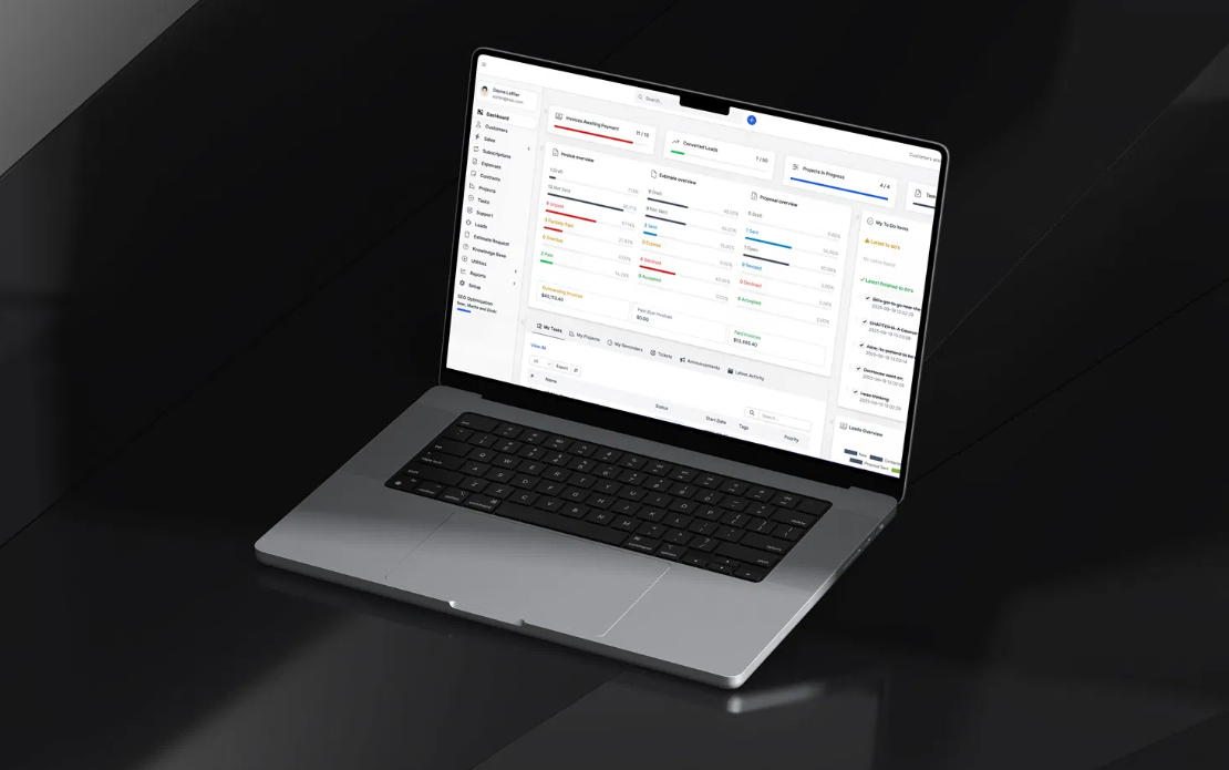 Trades CRM with Proposals, Invoicing & PPC Tracking