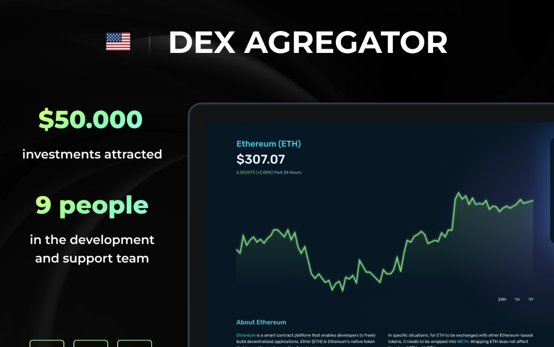 DEX Aggregator - White Label Decentralized Crypto Exchange