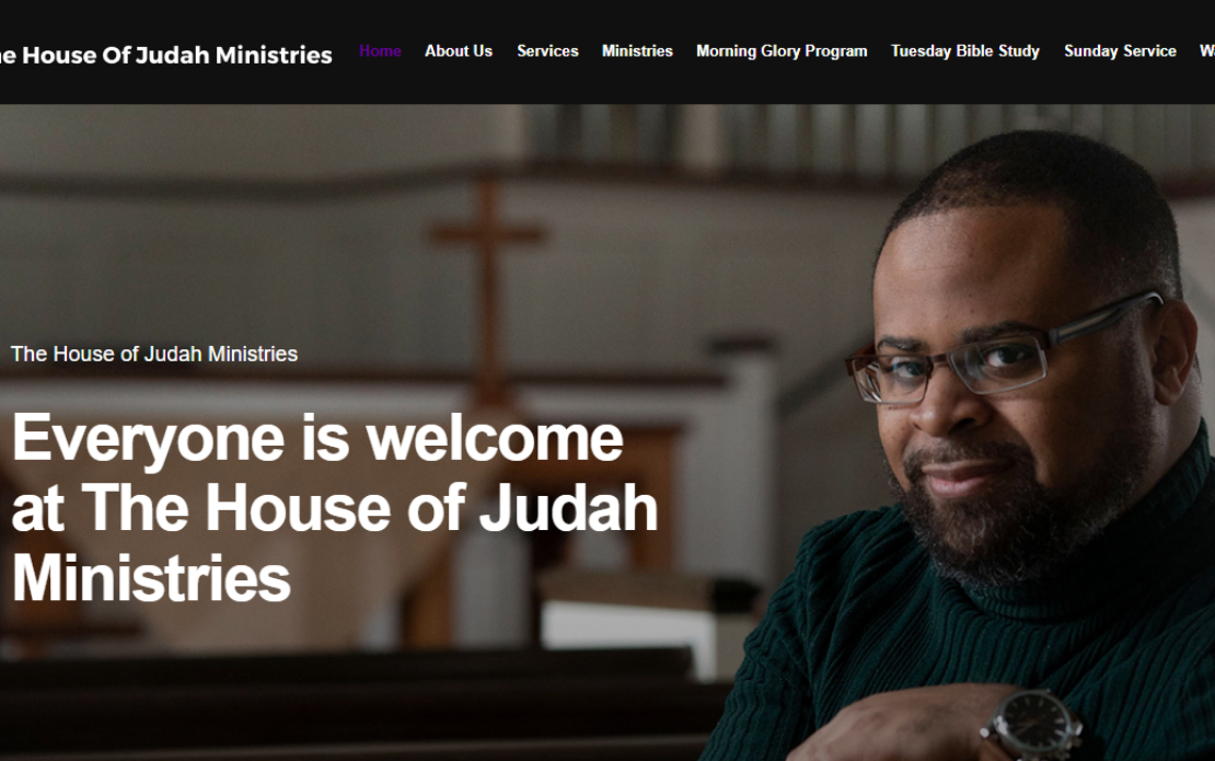 A Faith-Driven Digital Presence for The House of Judah Ministries