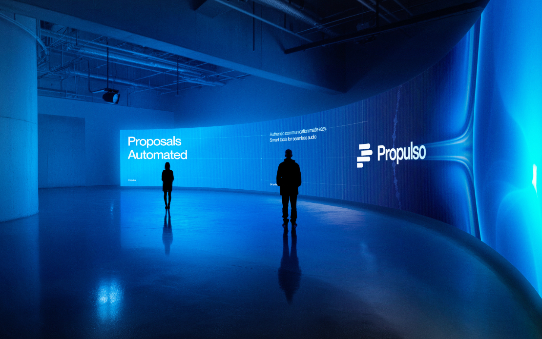 Propulso - SaaS AI Voice-to-Text Generator UI UX Design