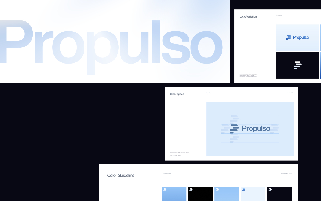 Propulso - SaaS AI Voice-to-Text Generator UI UX Design