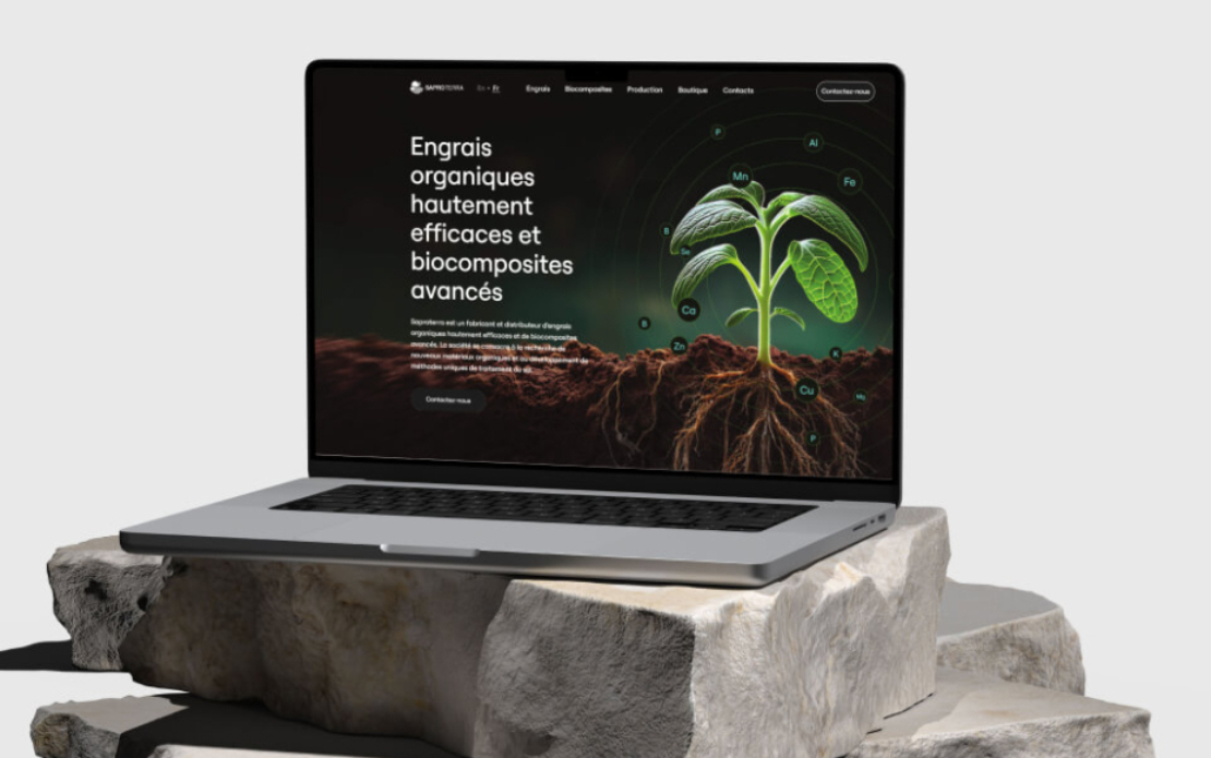 Saproterra — Website Development