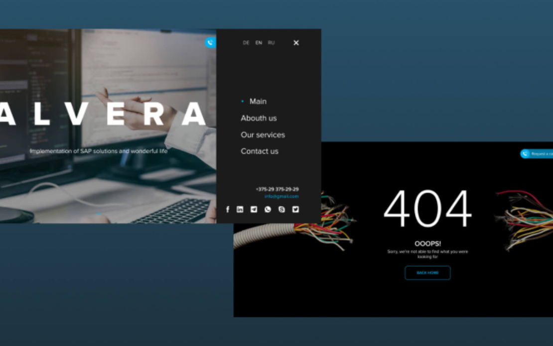 Alvera Solutions — Website Development