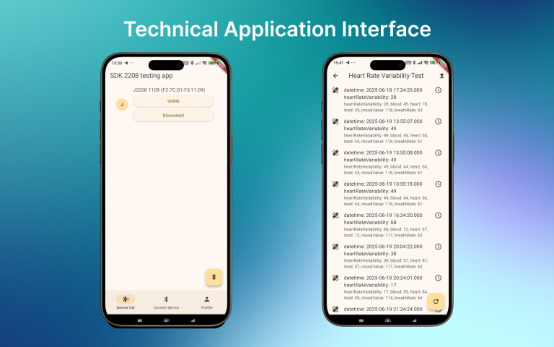 IoT project for wearable devices with non-standard BLE protocol