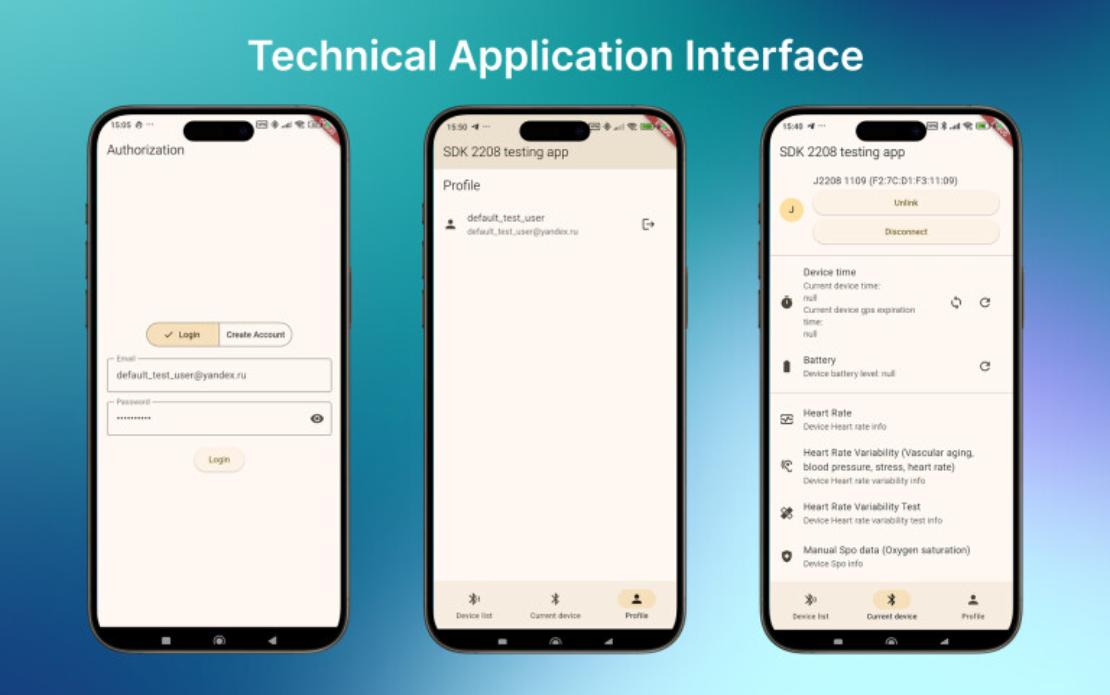 IoT project for wearable devices with non-standard BLE protocol