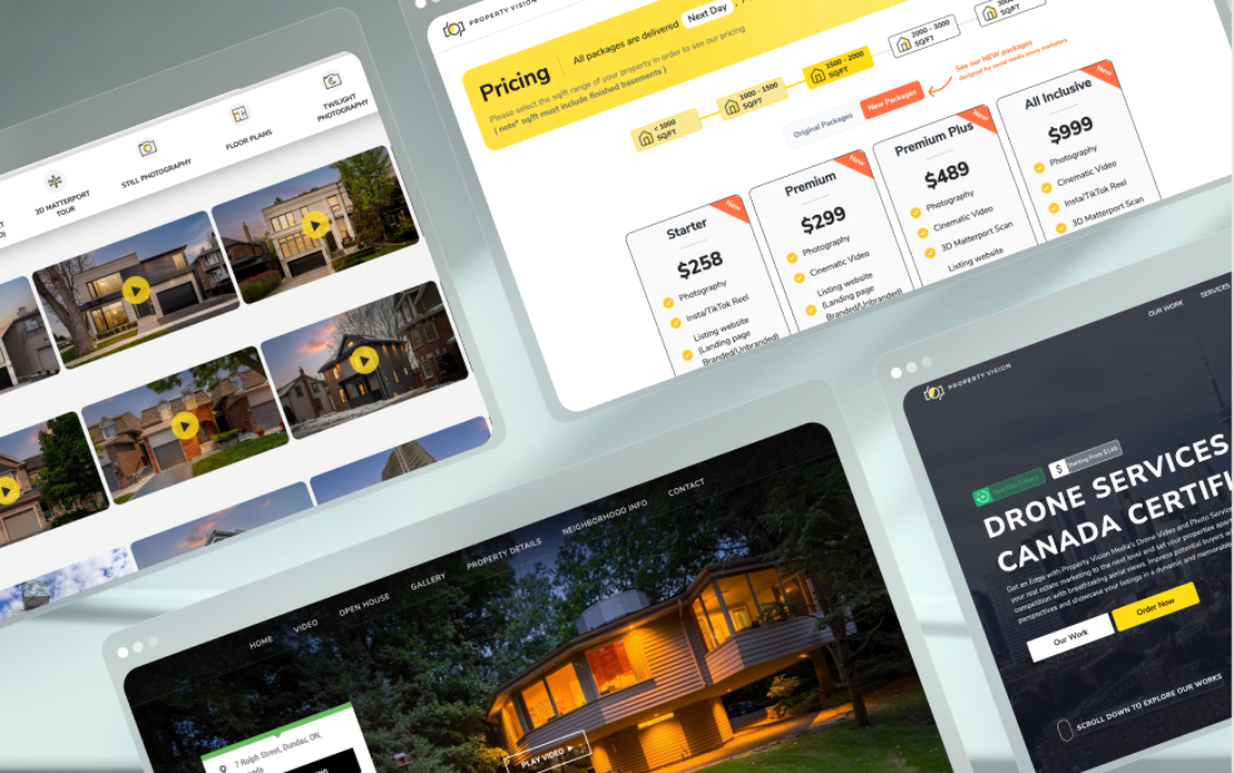 Property Vision, Real Estate Marketing platform for Agents in Toronto