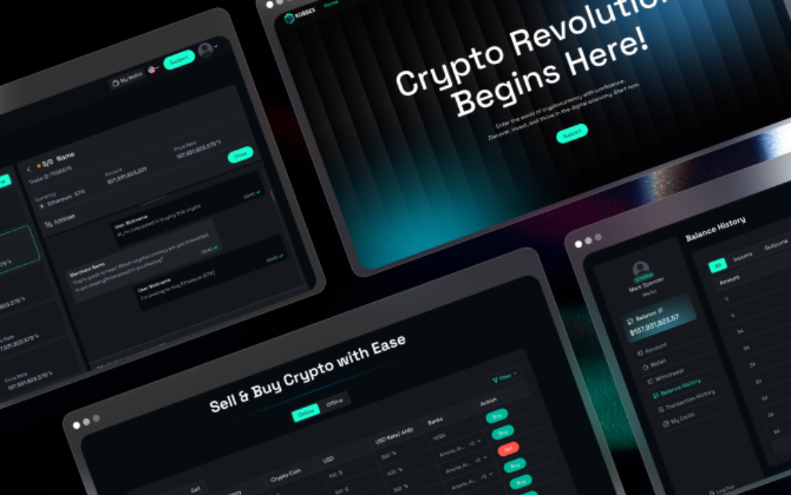 Kobbex, Cryptocurrency Trading Platform