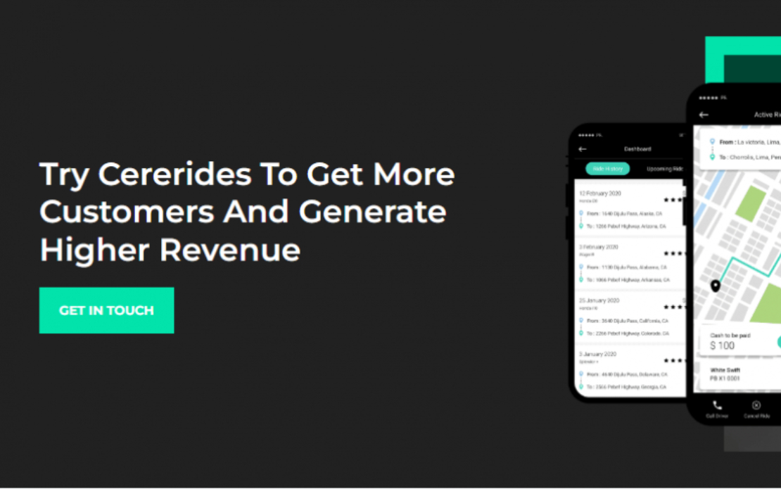 CereRides — Redefining Mobility with Seamless Design & Technology