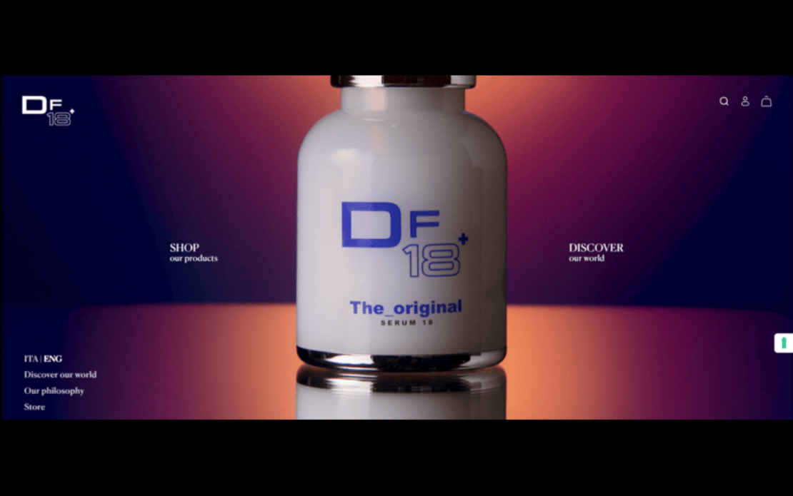 DF18+ Cosmetics – Shopify Redesign & Performance Optimization