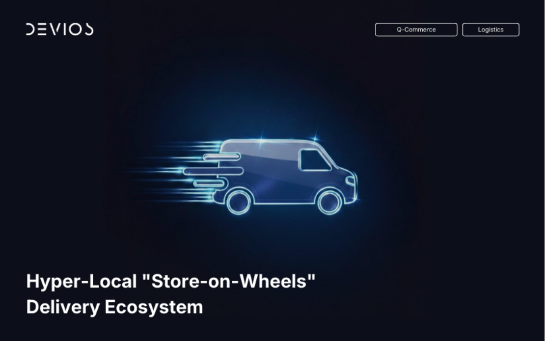 Hyper-Local "Store-on-Wheels" Delivery Ecosystem