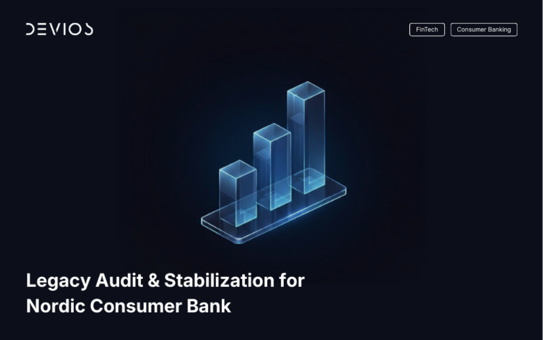Legacy Audit & Stabilization for Nordic Consumer Bank