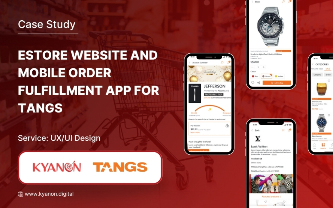Tangs – An E-Commerce Website & Mobile Commerce App